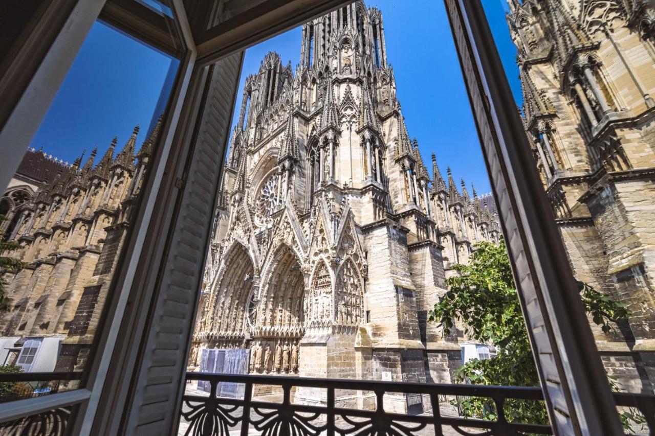 Апартаменты Au Pied De La Cathedrale #Vuemagique Реймс Экстерьер фото
